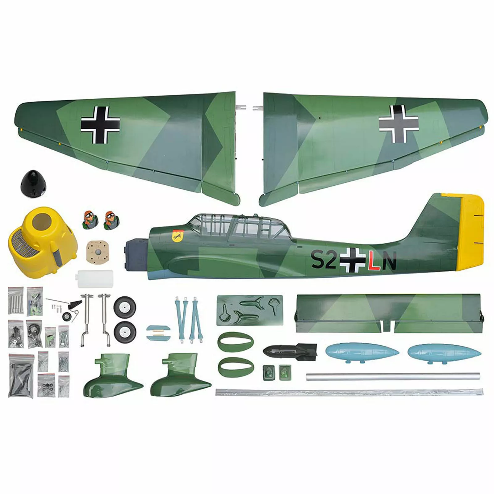 Phoenix Model 1:5 3/4 Stuka Ju 87 GP EP Gas ARF 75.2" 4 Phoenix Model 1:5 3/4 Stuka Ju 87 GP EP Gas ARF 75.2" - Image 2