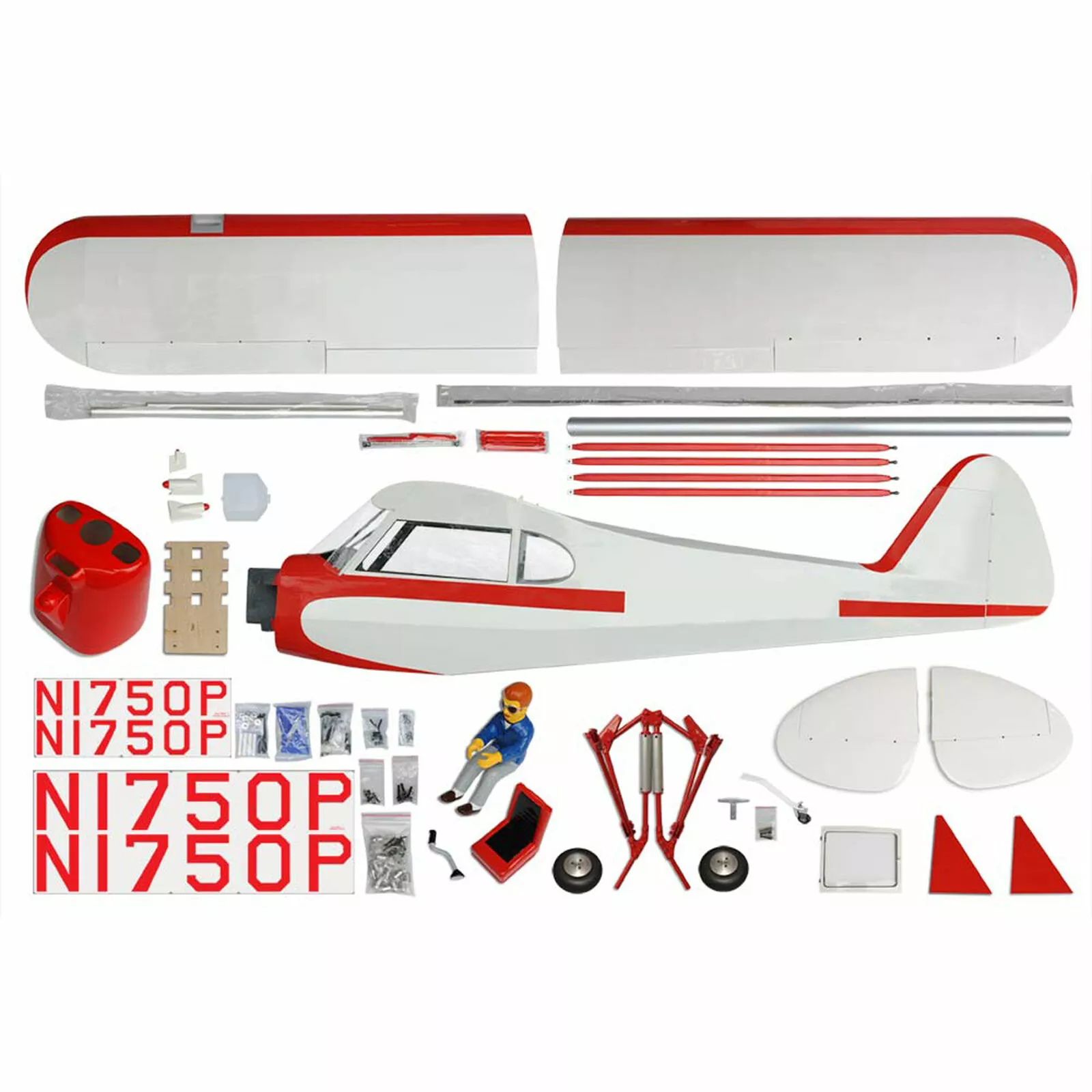 Phoenix Model Super Cub PA-18 30cc Gas EP ARF 107" 4 Phoenix Model Super Cub PA-18 30cc Gas EP ARF 107" - Image 2