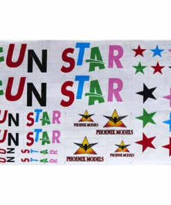Phoenix Model Decals Funstar 3D Mk2 GP EP .46-.55 ARF