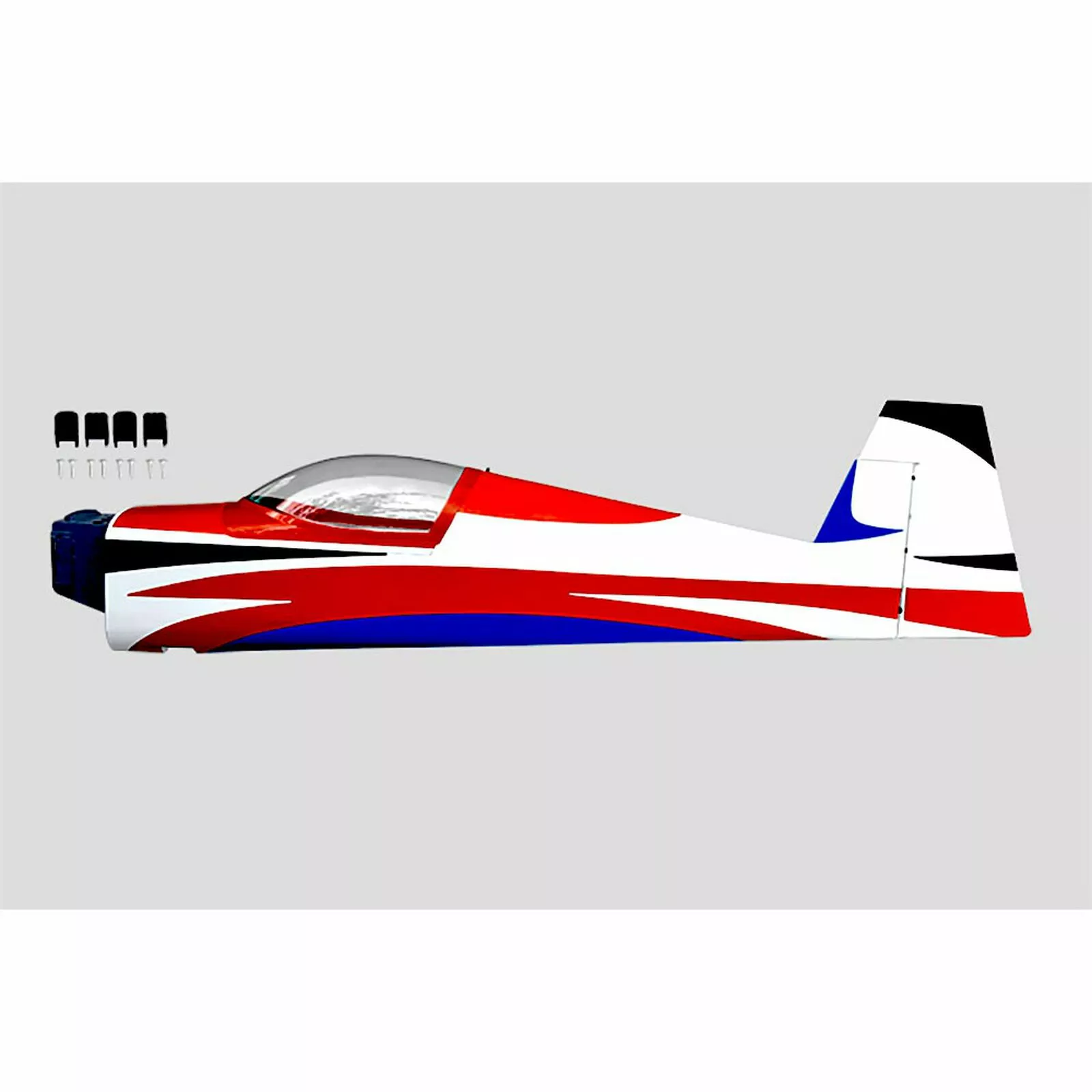 Phoenix Model Fuselage with Fin: Slick Aerobat EP 60cc ARF 86.5" 3 Phoenix Model Fuselage with Fin: Slick Aerobat EP 60cc ARF 86.5"